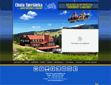 Tablet Screenshot of chatasmetanka.cz